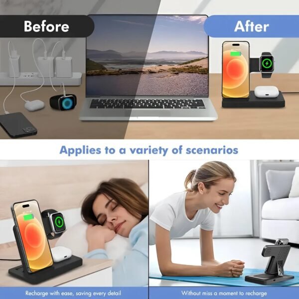 3-IN-1 Wireless Charging Station - Image 3